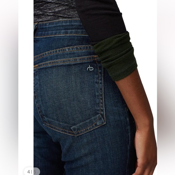 Rag And Bone Dre Low Rise Slim Fit Boyfriend Jeans - Picture 4 of 11